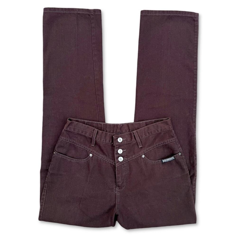 Vintage Roughrider Brown Jeans | Size 30‎ x 33 | High Waisted Rise |